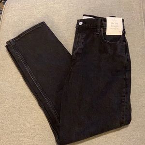 Abercrombie Curve Love 90s Straight ultra high rise jean